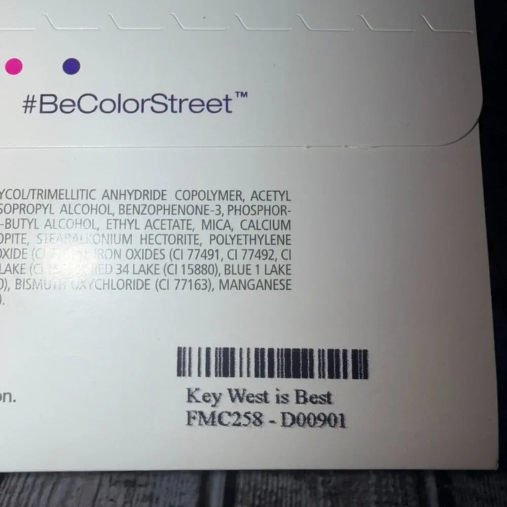 Key West is Best - Color Street Nail‎ Polish Strips Retired Pink Nail Polish